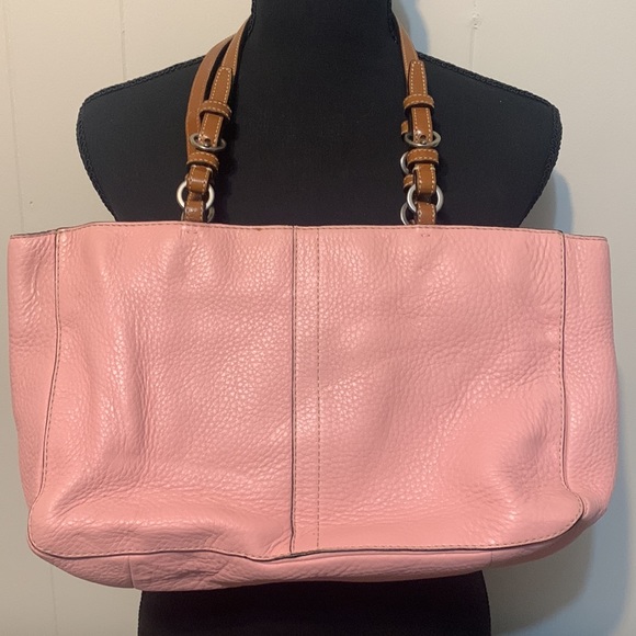 Coach Chelsea pink pebbled leather shoulder bag - Picture 2 of 10
